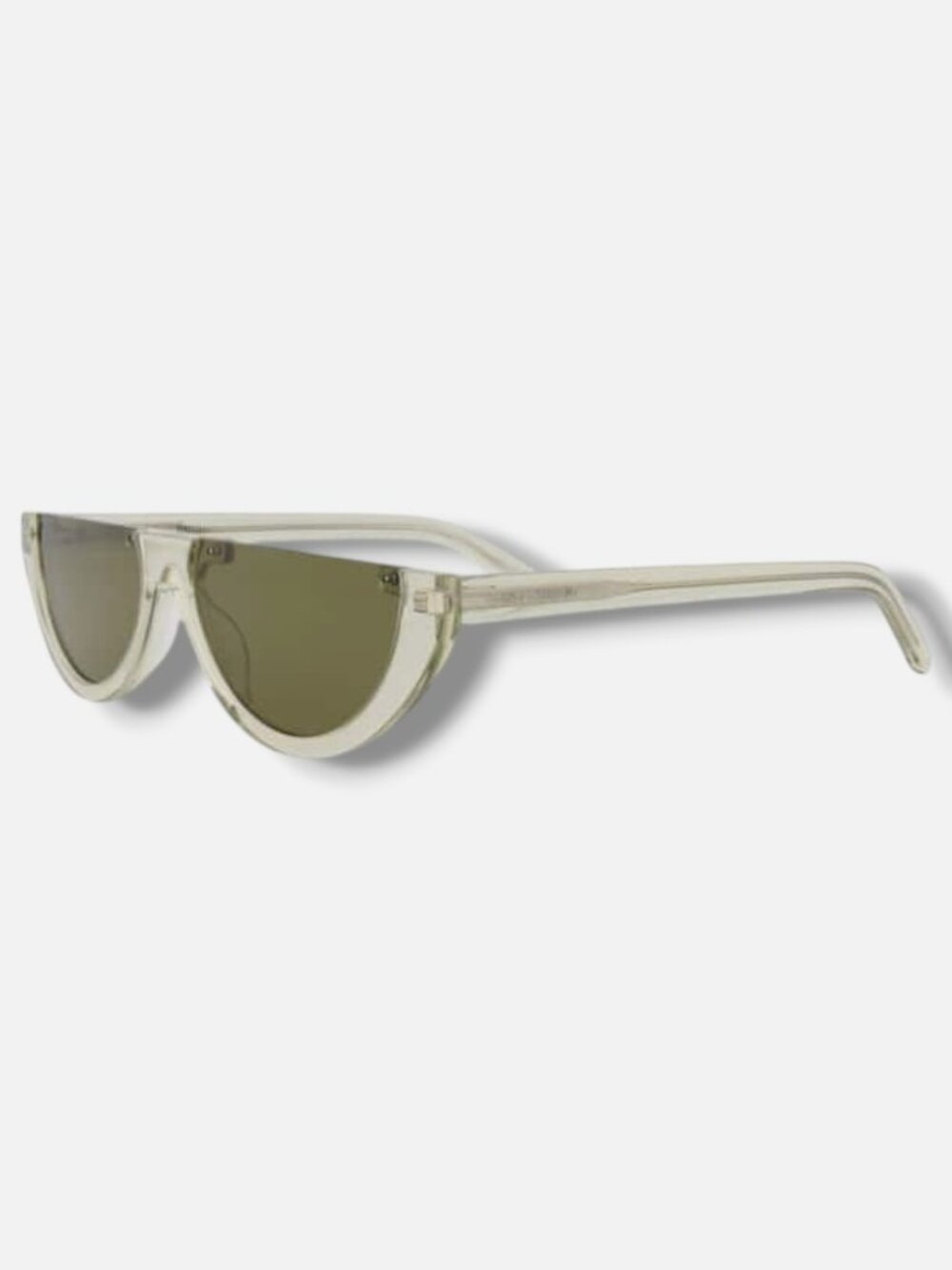 Saint Laurent Women's SL563 Clear Cat Eye-Frame Acetate Sunglasses 58-16-145